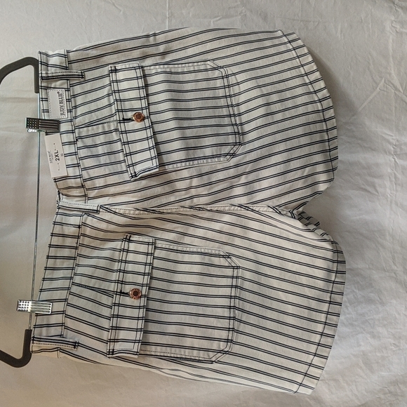 Judy Blue high waist striped shorts NWT 1XL 2XL - Picture 2 of 5